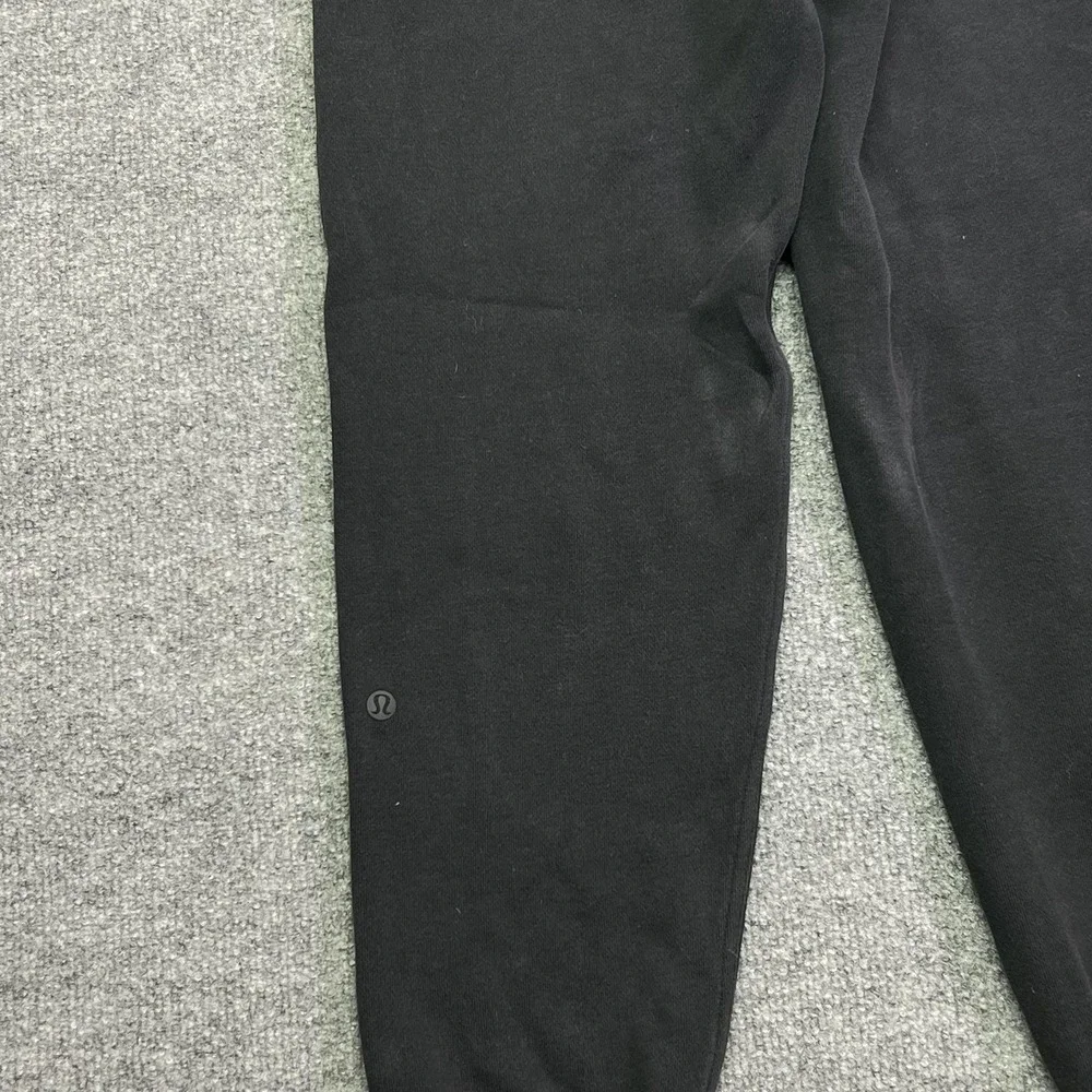 Lululemon Sweatpants Womens 2 Black Fleece Jogger Pockets Athletic LW5CUNS